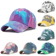 Adjustable Baseball Cap Tie-dye Outdoor Sports Hat Men Women Fashion Anti-sun Driver Beanie Bones Visor Snapback Caps Hat 2024 - buy cheap