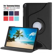 360 Degree Rotating Stand Tablet Cover for Samsung Galaxy Tab A7 10.4" SM-T500 T505 T507 Protective Cover Stand Folio Case Shell 2024 - buy cheap