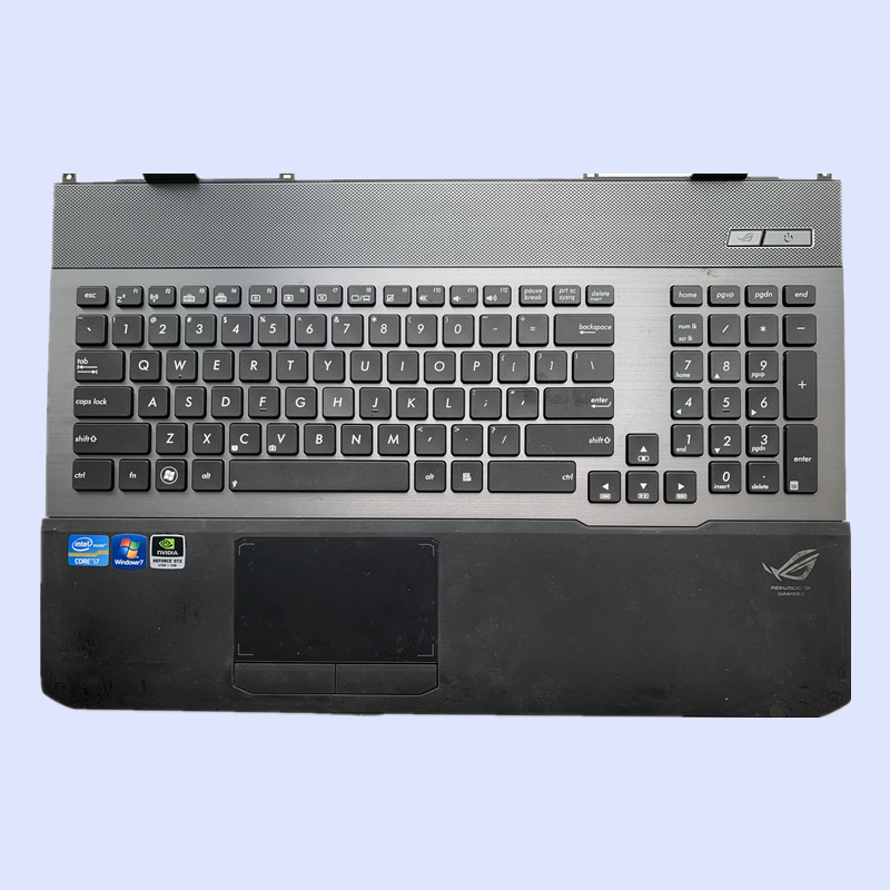 asus g75vw keyboard cover