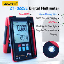 ZOYI Mini Digital multimeter 6000 counts With NCV AC/DC Voltage meter Resistance Capacitance tester Diodes test 2024 - buy cheap