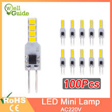 100pcs LED G4 lamp led Bulb 3w AC 220V 230V 240V led light g4 SMD2835 Spotlight Chandelier Lighting Replace 30w 40W Halogen Lamp 2024 - buy cheap