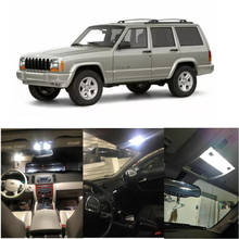 Interior Led lights For 2000 Jeep Cherokee Grand Cherokee Wrangler Dome Light Map Light Courtesy Door Light Glove Box Light 2024 - buy cheap