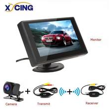 XYCING-Monitor de coche de 4,3 pulgadas, pantalla TFT LCD, cámara de marcha atrás, sistema de aparcamiento para monitores retrovisores de coche, NTSC PAL 2024 - compra barato