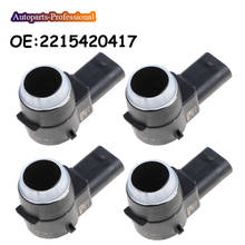 Sensor de aparcamiento PDC para coche, accesorio para Mercedes W211, W219, W203, W204, W221, 2215420417, A2215420417, A0009052402, 0263003245, 4 Uds. 2024 - compra barato