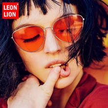 LeonLion 2021 Small Cat Eye Sunglasses Women Brand Designer  Glasses Women Vintage Eyeglasses Women/Men Oculos De Sol Feminino 2024 - buy cheap