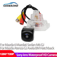 Cámara de marcha atrás inalámbrica para coche Mazda 6, Mazda6, sedán, M6, GJ/ Atenza, GJ, Axela, BM, Hatchback, 2013-2015, HD, CCD, visión nocturna 2024 - compra barato