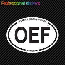 Operation Enduring Freedom OEF Oval Sticker Decal Army Usmc Navy Usaf Stickers for Motos, Cars, Laptops, Phone 2024 - buy cheap