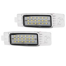 Luz de placa de led de erro para toyota harrier/highlander/cluger/land cruiser/rav 4 6000k cor branca 2024 - compre barato