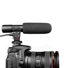 Camera Microphone 3.5mm Digital Video Recording Microphone for D-SLR Camera Nikon/Canon Camera/DV Camcorder 2024 - buy cheap