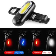 LED Bicycle Rear Light USB Charging Rechargeable Warning Lamp Taillight Cycling Accessories 2024 - buy cheap