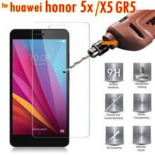 Tempered glass FOR HUAWEI GR5 GR 5 honor 5x 5 X Glory Play 5X honor X5 KIW-UL00 KIW-TL00 KIW-AL10 KII-L21 film case 2024 - buy cheap