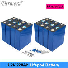 Bateria recarregável de 3.2v, ah, lifepo4, 12v, 24v, ah, para carro elétrico, rv, sistema de armazenamento de energia solar, turmera 2024 - compre barato