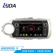 Leitor de dvd do carro de carplay dsp android 11 para toyota yaris 2012-2017 wifi navegação gps 2 din rádio do carro multimídia áudio estéreo 2024 - compre barato