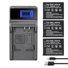 Batería CGA-S007 S007E de 1000mAh, cargador CGAS007 de 4,2 V para Panasonic Lumix DMC TZ50 TZ15 TZ1 TZ2 TZ3 TZ4 TZ5, batería para cámara 2024 - compra barato