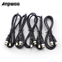 ANPWOO BNC Female To Male Adapter Cable For CCTV Camera BNC Connector Extension Coaxial Line Camera Accessories 1M 2024 - buy cheap