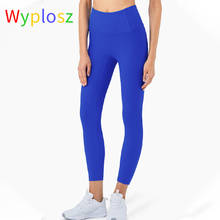 Wyplosz-pantalones de Yoga ajustados de cintura alta para Fitness, mallas elásticas para gimnasio, mallas de entrenamiento, mallas deportivas de compresión para correr, pantalones de soporte alto 2024 - compra barato