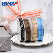 Yama fita de gorgorão/grade, 9 16 22 25 38mm 100 jardas/rolo, fita de organza de gorgorão, presentes para festas, acessórios de decoração diy 2024 - compre barato