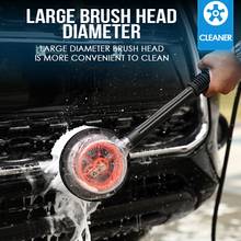 Rotating Round High Pressure Water-Gun Cleaning Car Wash Brush for Karcher 2024 - buy cheap
