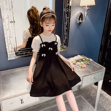 Outfits for Children Light Summer Dresses 2021 Little Girl Elegant Chiffon Princess Party Dress Teenage Girls Boutique Clothes 2024 - buy cheap