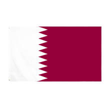 60X90/90X150CM 3x5ft Stock Factory Printed Qatari Qatar Flag 2024 - buy cheap