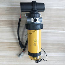 Original de filtro de combustible de la Asamblea con bomba electrónica 145-4501 separador de agua del combustible del motor Diesel del 1454501 para gato JCB 2024 - compra barato