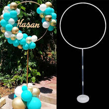 Balões arcos de balão, suporte de anel redondo para festa de aniversário, chá de bebê, casamento, decoração x 70cm, 1 peça 2024 - compre barato