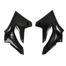 Pair Black/White/Green Front Side Cover Panel Cowl Fairing Oil Tank Cover for Kawasaki KLX250 D-Tracker 2004-2007 2024 - buy cheap