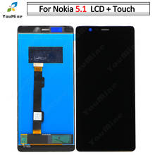 5.5" For nokia 5.1 LCD Display Touch Screen Digitizer Assembly Replacement for NOKIA 5.1 lcd with free shipping+tools 2024 - buy cheap