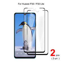 For Huawei P30 / P30 Lite Full Coverage Tempered Glass Phone Screen Protector Protective Guard Film 2.5D 9H Hardness 2024 - buy cheap