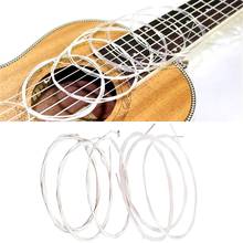 Juego de cuerdas de nailon para guitarra clásica, accesorios de guitarra de plata, 1M, 1-6 E, B, G, D, A, E #, gran oferta, 6 uds. 2024 - compra barato