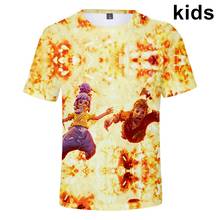 Camiseta con estampado 3D para niños y niñas de 3 a 14 años, playera informal de Cosplay, ropa para adolescentes 2024 - compra barato
