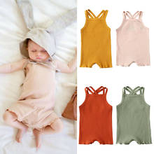 PUDCOCO Baby Kids Boy Girl Infant Romper Jumpsuit Playsuit Cotton Outfits Set Clothes 0-18M 2024 - buy cheap