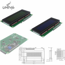 LCD2004 + I2C 2004 20x4 2004A синий/зеленый экран HD44780 символ LCD/w IIC/I2C серийный интерфейс адаптер модуль для arduino 2024 - купить недорого