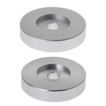 Record Turntable Adapter 45 RPM Aluminum Silver for 7\" Vinyl Technics SL1200 Series 2024 - buy cheap