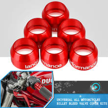 For Ducati SUPERBIKE 748 749 848 899 916 955 959 996 998 999 1098 1198 EVO/R/S/SP 2020 Motorcycle Billet Bleed Valve Cover Kit 2024 - buy cheap