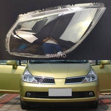 Headlamp Lens For Nissan Tiida Versa 2005~2007 Headlight Cover Car Light Replacement Front Auto Shell 2024 - buy cheap