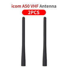 2 Pcs VHF 136-174MHz Antenna Extendable A50 Antenna for ICOM Ham Radio 2024 - buy cheap
