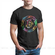 Camiseta colorida harajuku, camiseta curta masculina de manga curta, criativa e confortável, para presente 2024 - compre barato