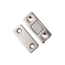 2pcs/Set Strong Door Closer Magnetic Door Catch Latch Door Magnet for Furniture Cabinet Cupboard with Screws Ultra Thin 2024 - buy cheap