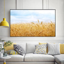 Golden Wheat Canvas Painting Modern Home Decoration Canvas Painting Living Room Bedroom Decorative Painting Cornfield Wall Art 2024 - buy cheap