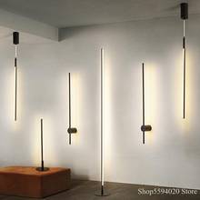 Nordic Minimalist Aluminum Vertical Table Lamp LED Floor Lamps Creative Wall Lamps Hanging Lamps Decor Luminaria Modern Floor 2024 - buy cheap