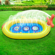 Inflatable Sprinkler Pool Swimming Pool Inflatable Fountain Outdoor Sprinkler Mat Children's Summer Water Toy For Kids 2024 - buy cheap