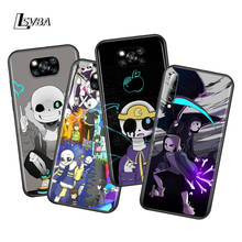 Undertale Sans-funda de teléfono para Xiaomi Poco X3, NFC, M2, X2, F2, C3, M3, F1 Pro, Mi Play Mix 3, A3, CC9E, A2, A1, 6, 5 Lite 2024 - compra barato