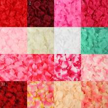 2000 Pcs Artificial Rose Petals Wedding Petalas Colorful Silk Flower Accessories 2024 - buy cheap