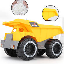 Kid Simulation Tractor Toy Excavator Model Tractor Engineering Car Toy Dump Truck Model Mini Gift for Boy 2024 - buy cheap