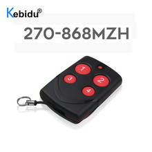 Kebidu-Control remoto de código RF, duplicador de puerta de garaje, Control remoto de código fijo, multifrecuencia, 270-868mhz 2024 - compra barato