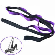 Yoga Stretch Strap Belt  Yoga Physical Therapy Training Waist Leg Yoga Strap With Multiple Grip Loops Resistance bands 2024 - buy cheap