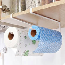 Metal Towel Rack Storage Holder Hanging Kitchen Roll Paper Organizer Tissue Hanger Towel Bar Bathroom Kitchen Hardware 2024 - buy cheap