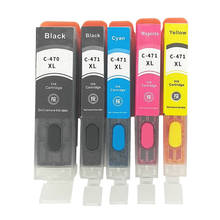 5 color Refill ink cartridges 470 471 PGI-470 CLI-471 refillable for canon PIXMA MG5740 MG6840 TS5040 TS6040 TS 5040 TS6040 2024 - buy cheap