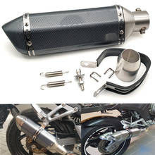 51MM Universal Motorcycle modified exhaust pipe muffler Exhaust System For Ducati MONSTER S2R 800 748 916 996 998 848 M750 M620 2024 - buy cheap